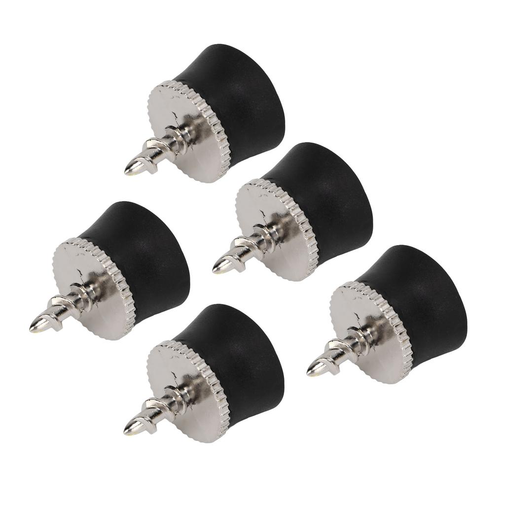 5 PCS Golf Ball Suction Cup Silicone Zinc Alloy Golf Grabber No Bending Golf Ball Picker
