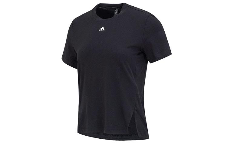 Adidas Set in Sleeve T Shirt Women s Black IA7748 S