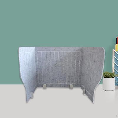 Przegroda biurkowa Dźwiękochłonna Zwiększająca Koncentrację Panel Prywatności do Klasy 60cmx50cmx50cm
