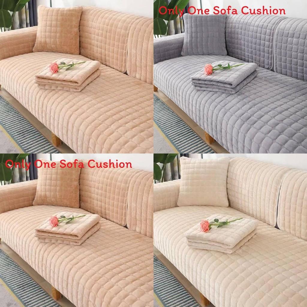 Classic Plush Sofa Cushion For All Seasons With Antislip Fabric And Thick Padding For Home Comfort