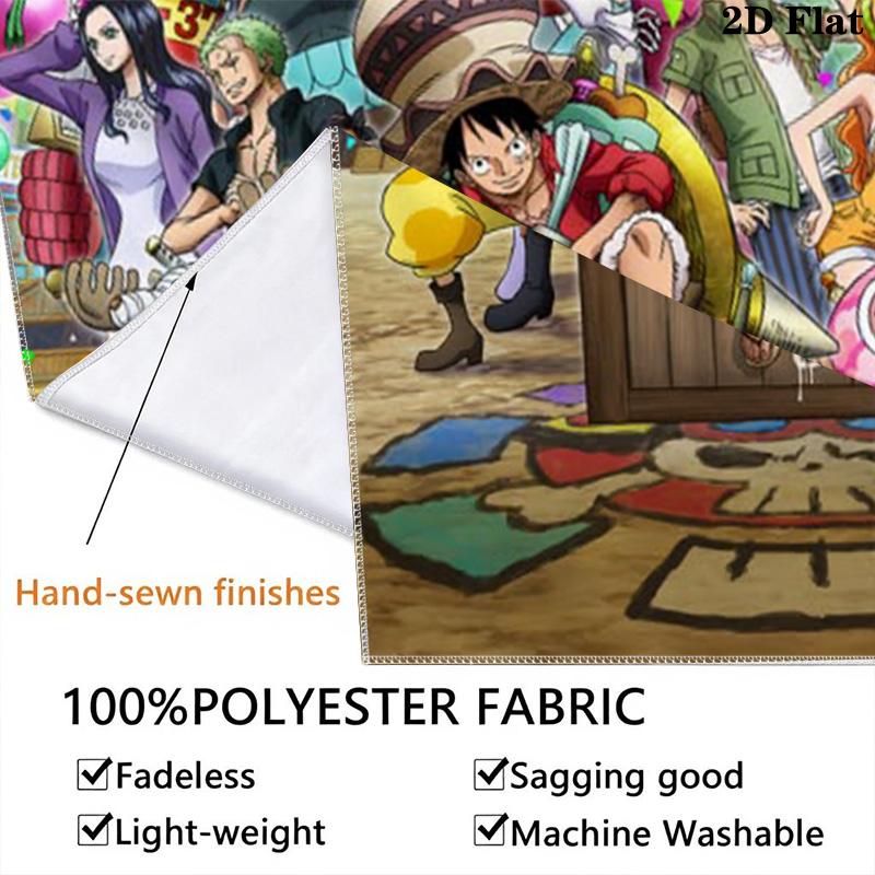 One Piece Sabo Fire Power Tapestry Flame Starry Background Anime Wall Hanging Backdrop for Bedroom Dorm Decor