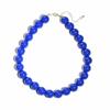 Collana Semplice in Acrilico con Perline Rotonde Collana con Perline Fatte a Mano Gioielli Fashion Statement Per Donne