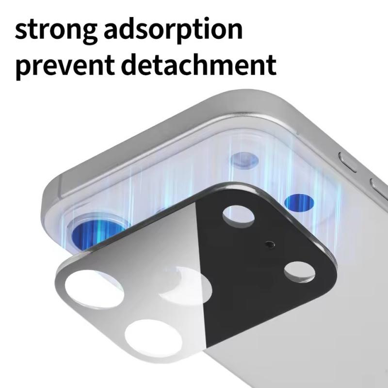 2 PCS For Apple iPhone 17 Air Pro Max 3D Camera Lens Screen Protectors For Apple IPhone17 17promax 17Air Scratch-proof Protective Film