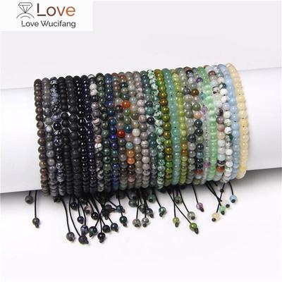 Vintage Naturstein Armband Männer Chakras Perlen Einstellbar Armbänder Wohlhabende Liebe Geschenk Für Frauen Handgemachte Yoga Pulsera Schmuck