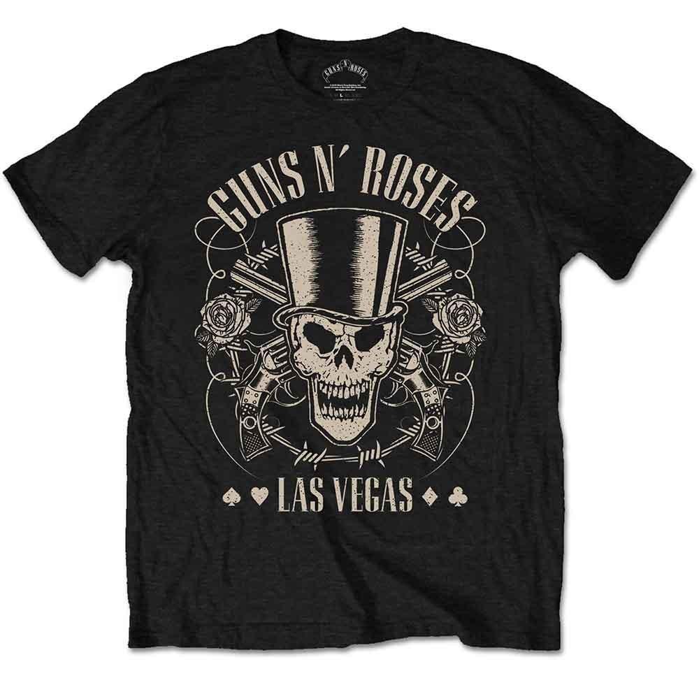 Guns N Roses Skull Pistols Las Vegas Unisexs TShirt