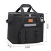 32L Thermal Food Carrier Bag for Women Large Insulated Cooler Tote with Zipper Portable Leakproof Picnic Bag for Camping Beach
