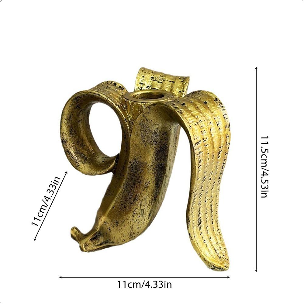 

Resin Candle Holder Desktop Decoration Aromatherapy Candlestick Base Christmas/Halloween золотий