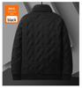 Men's Winter Lambskin Cotton Jacket: Thick, Windproof, Warm, Business-Casual Coat