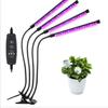 Foreign Trade USB LED Grow Light with Clip and Timer Remote - Full Spectrum Adjustable Plant Lamp