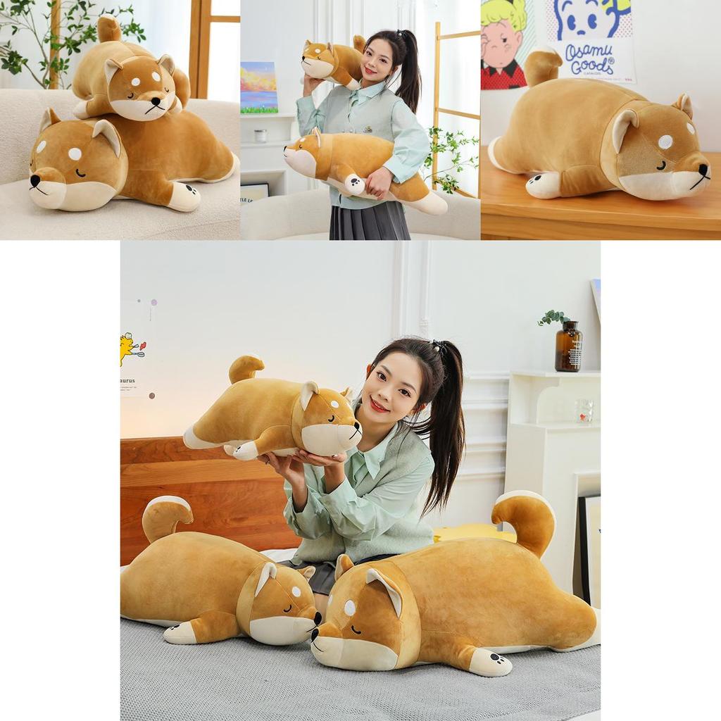 Cute Shiba Inu Soft Plush Toy With Cotton Filling For Kids Room And Relaxation