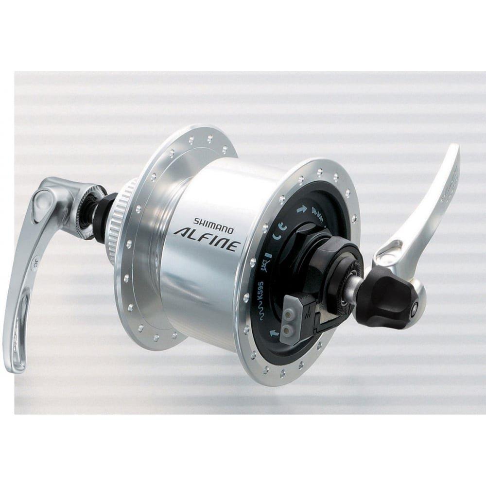 SHIMANO Hub Dynamo 32H QR E2 Center Lock Disc Compatible 1mm Black EDHS501BL ALFINE DH-S501-L 6V-3.W OLD