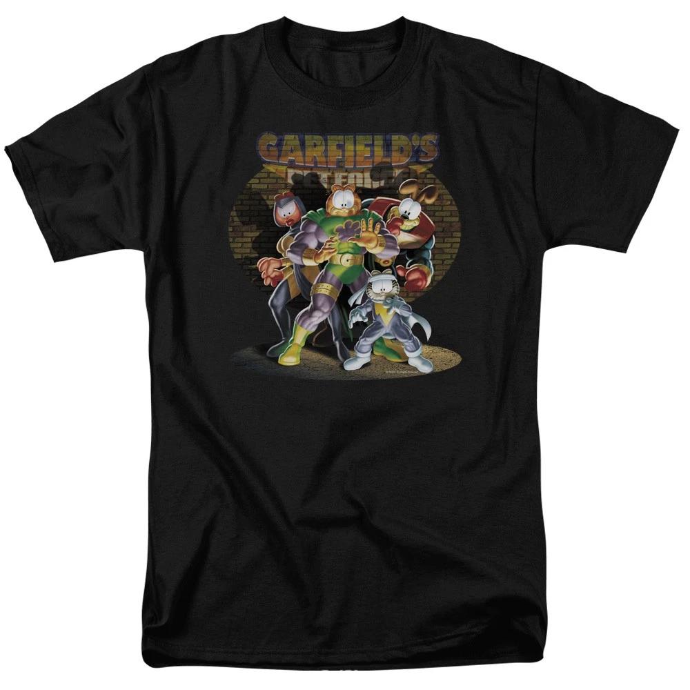 Garfield - Spotlight - Unisex Short Sleeve Children s T-shirt - Black 100