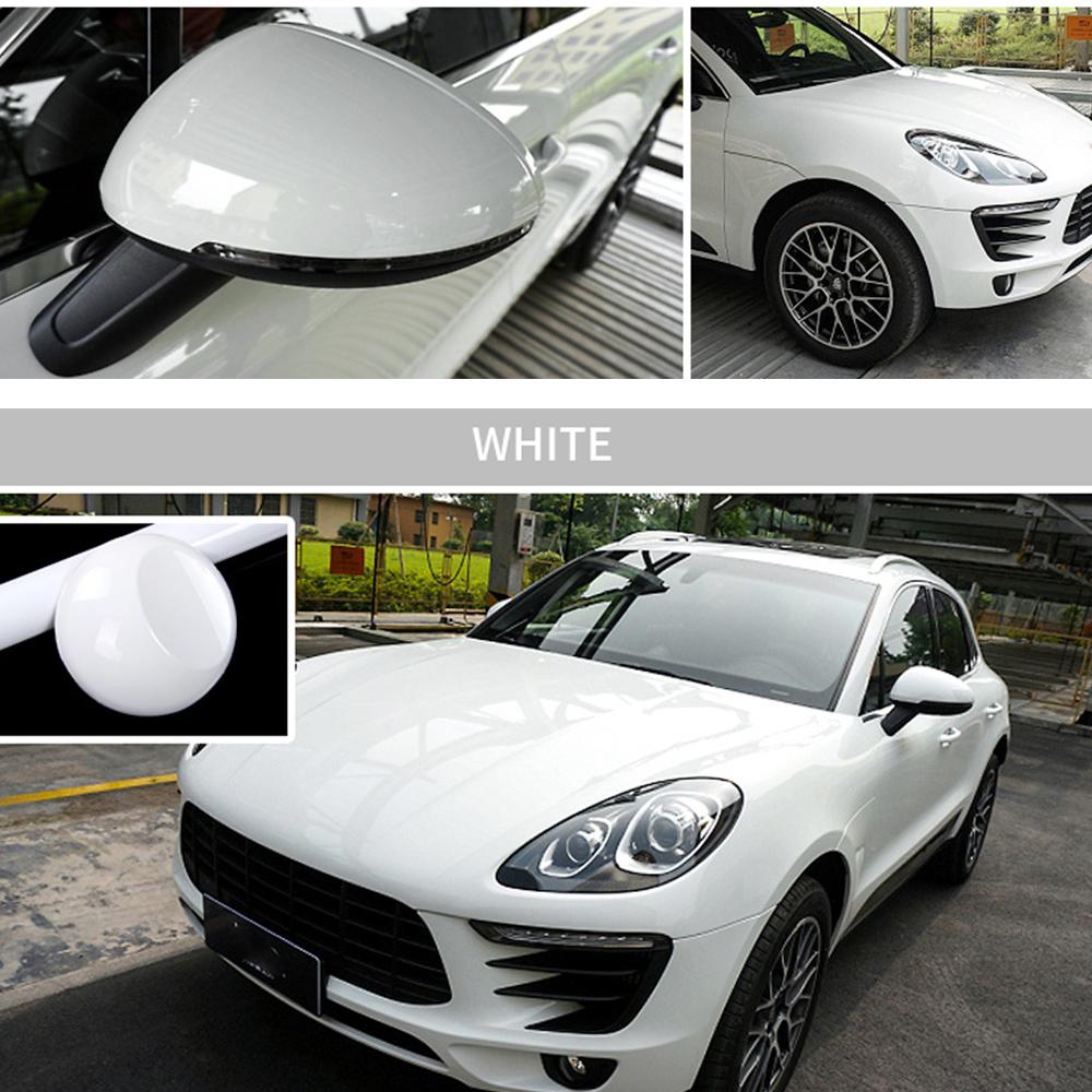  Car Film Wrap Stickers Glossy Protective   PVC Scratch High Viscosity Glue Stretchable   Relse for Car Body Prevention and Decoration 