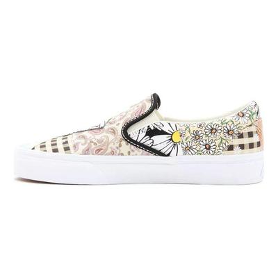 Classic Slip-On Meadow Patchwork Unisex Sneakers Multi-Color Multi True-White VN0A5AO8420