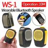 WS-1 Wearable Speaker Bluetooth 5.3 Waterproof Magnetic Clip-On Wireless for Hands-Free Music/Calls Support TF Card Playback