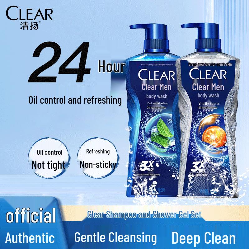 Clear Men s Oil Control & Refreshing Shower Gel
