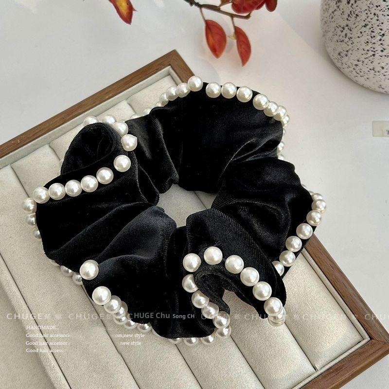 White/Black Hair Accessories, Elegant Camellia Fabric Hair Bands And Hair Accessories