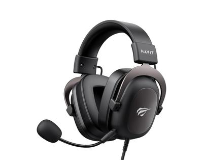 Habit Wired Gaming Headset with Enhanced Bass 50mm Omnidirectional Sound Durable Headband Compatible with and FPS Design All-in-One Drivers, 360°
