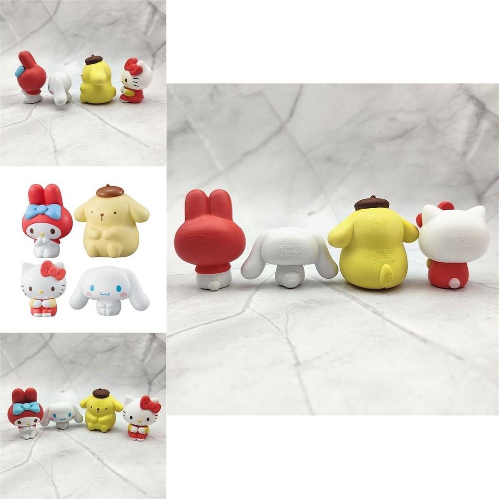 Adorable My Melody Figurine Pvc Anime Collectible Cute Car Dashboard Decor