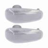 2PCS Side Turn Signal Light Lens with Gaskets Replacement for DODGE SPRINTER 2500 3500 2003‑2006White