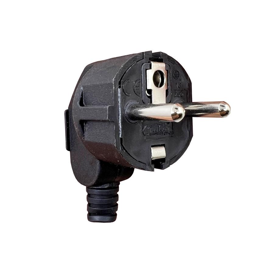 16A European Multi-Style Connectable Plug (German/French/Russian/Korean) with Detachable Design