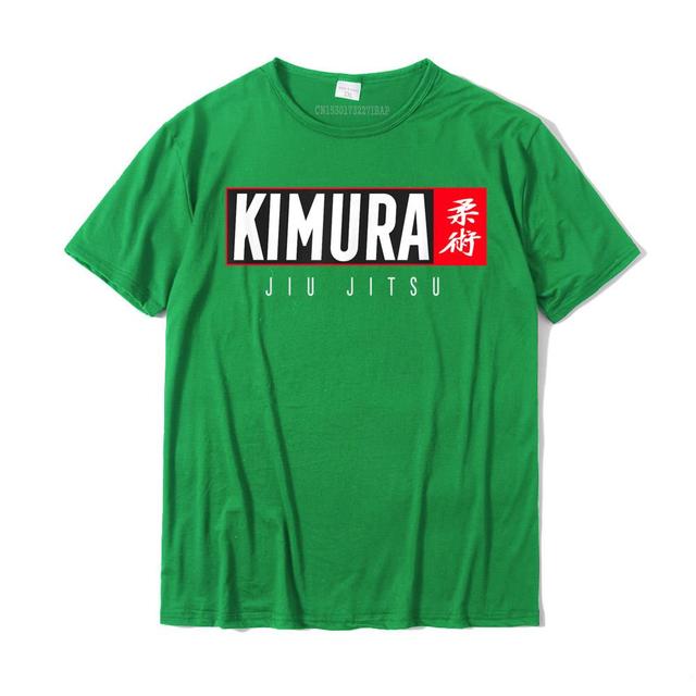 Kimura - Jiu Jitsu Shirt - BJJ - Brazilian Martial Arts Tshirts Graphic Design Cotton Men's Tops Tees Fashionable