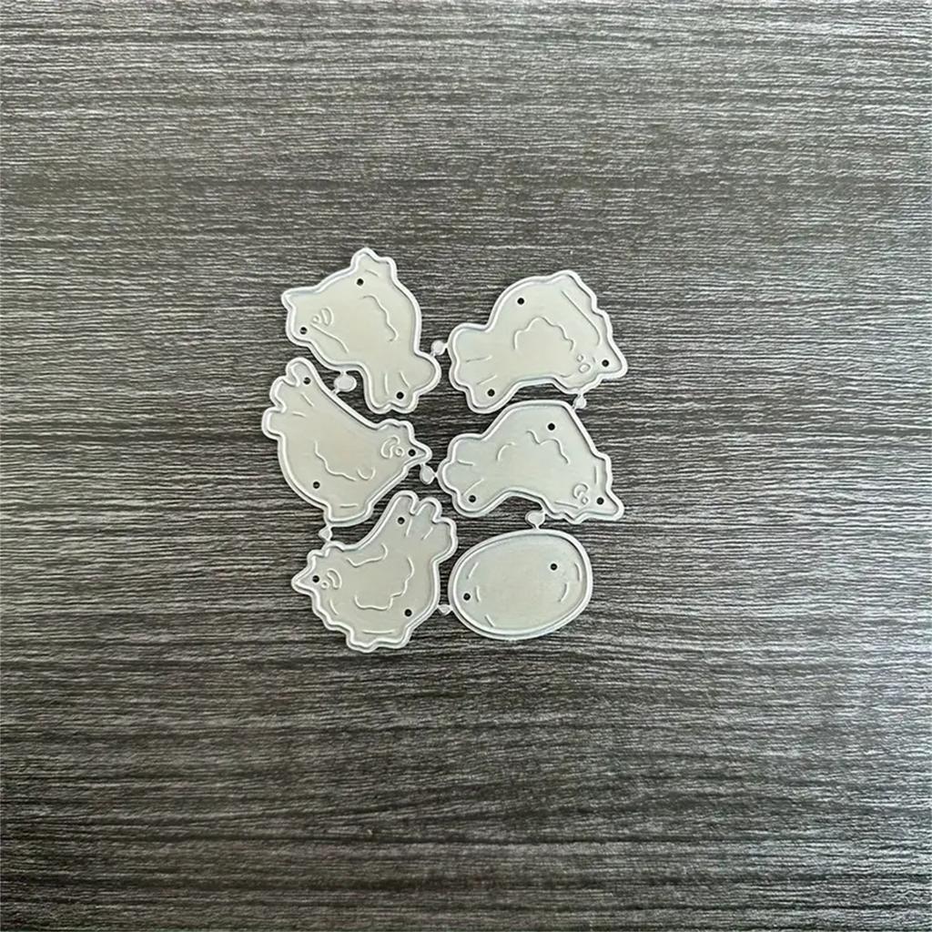 Animal Chicken Shape Cutting Dies Scrapbooking Die Cut Templates Carbon Steel Cutting Dies for Scrapbooking Card Making