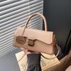 Fashion Niche Design Single Shoulder Armpit Bag Autumn New Personality Fashion Temperament Portable Small Square Bag