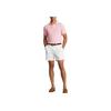 חולצת פולו רגילה עם לוגו slim fit לגברים ורוד MNPOKNI1N820336-650