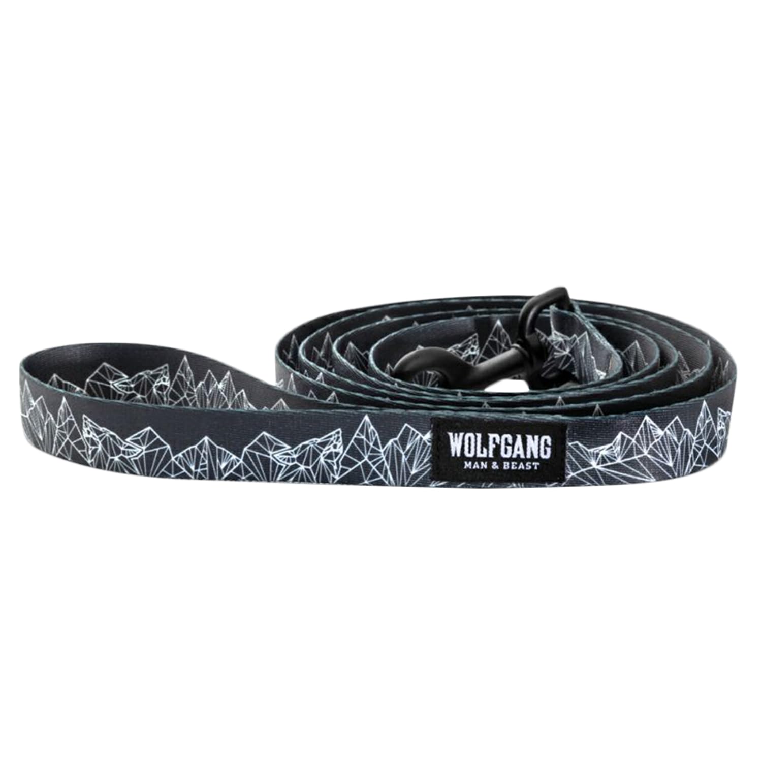 

WOLFGANG MAN & BEAST WolfMountain Leash, Large, 2.5cm Wide x 183cm Long (For Medium and Large Dogs)