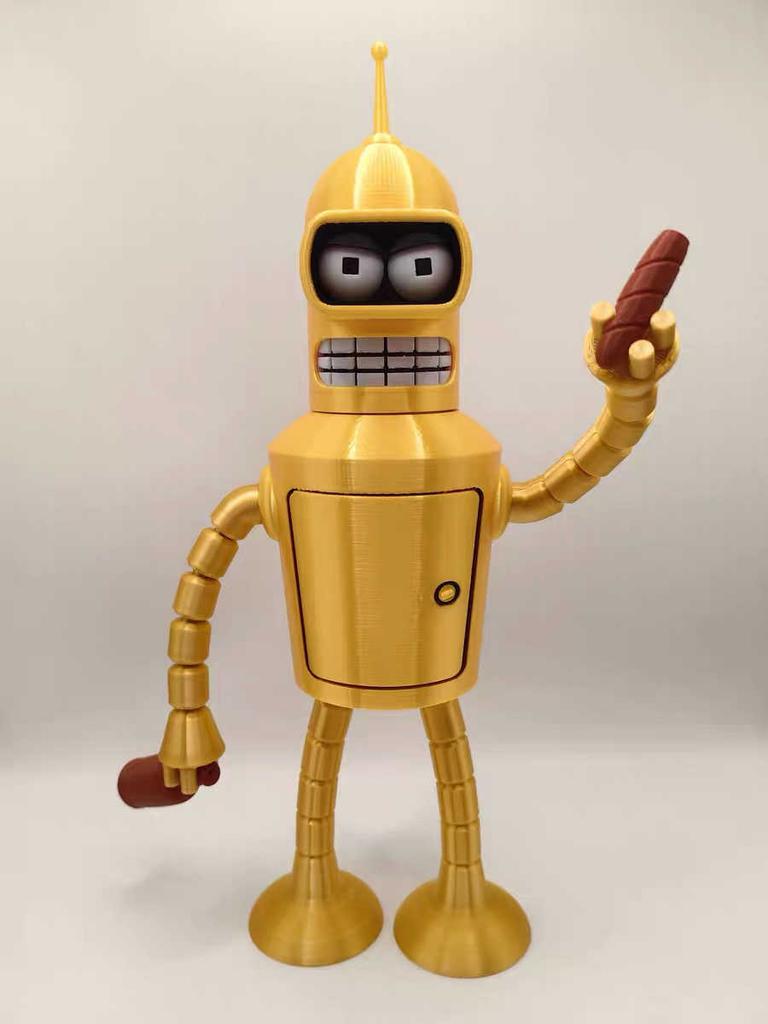 Cartoon Futurama Fry & Bender Action Figure Model Toys Gifts For Kids