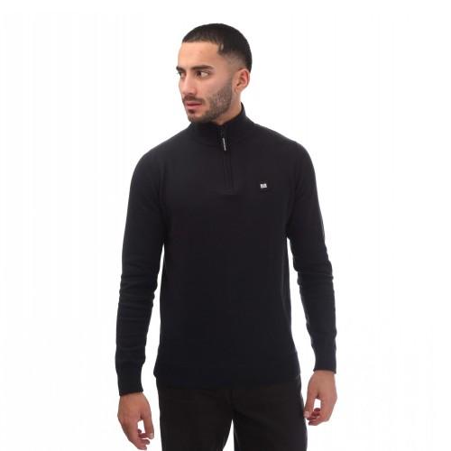 Weekend Offender Mens Paraguay Quarter Zip Sweatshirt
