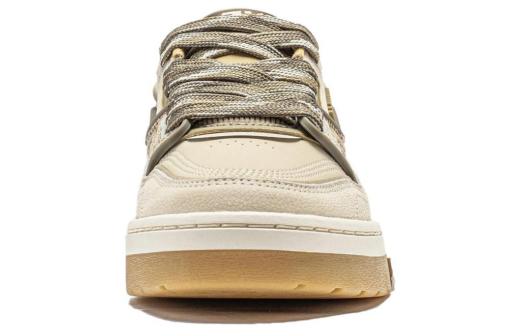 Li Ning 001 BTC Skateboard Shoes Men's Low Top Earth Tone AGCU031-1