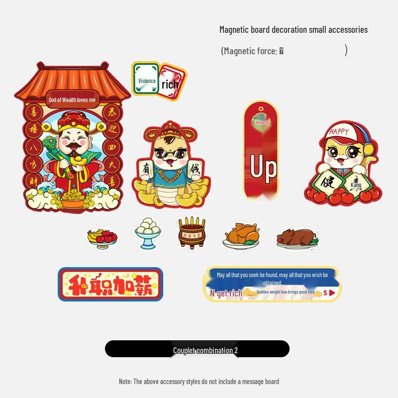 Magnetic Desktop Blackboard Memo Board - Erasable & Free-Standing for Office Use