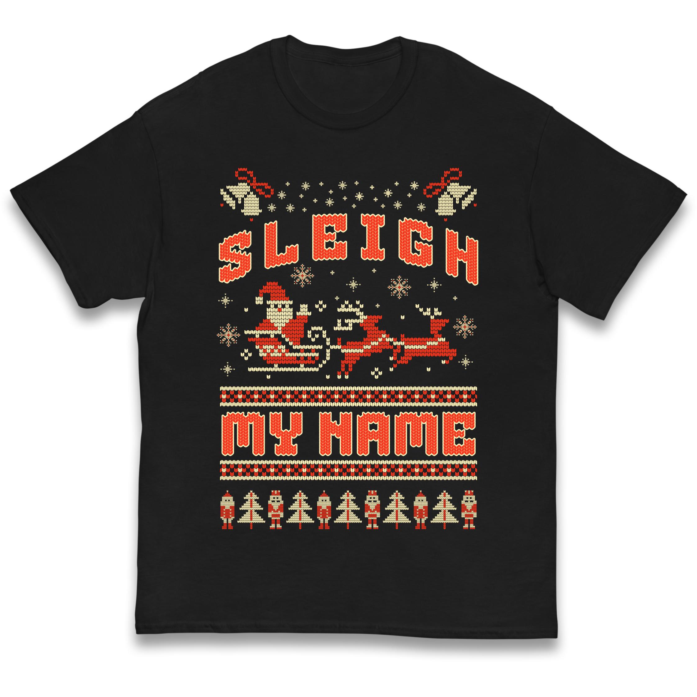 

Sleigh My Name Kids T-Shirt 140