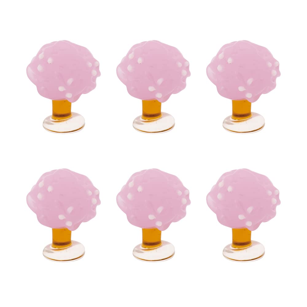 Милое стеклоделие Серия  Петит  Сакура Набор из 6 штук [Коммерческий набор]