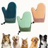 Pet Hair Remover Glove Double-Sided Reusable Hair Removal for Clothing Furniture Carpets Silicone Cat Dog Grooming Mitt for Bathing Massage Shedding