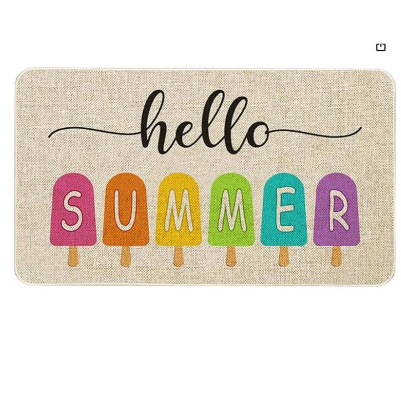 American-style Bathroom Absorbent Floor Mat, Entrance Foyer Floor Mat, Bathroom Anti-slip Carpet, Home Decoration