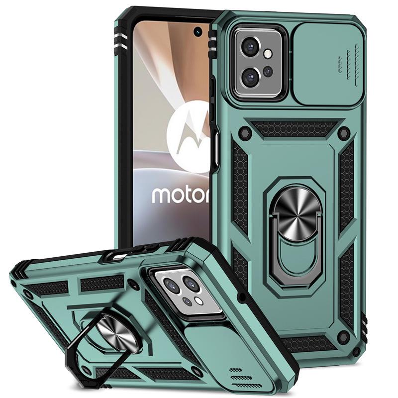 Motorola G32 Sergeant Dual-Funktions-Schutzringhülle für Moto G Pure