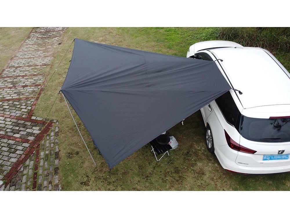 SUV Sunshade Awning: Suction Cup Tent for Self-Driving Tours & Camping