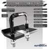 AUTMATCH Hitch Tightener Anti-Rattle Clamp, Heavy Duty Hitch Stabilizer for 1.5" and 2" Trailer