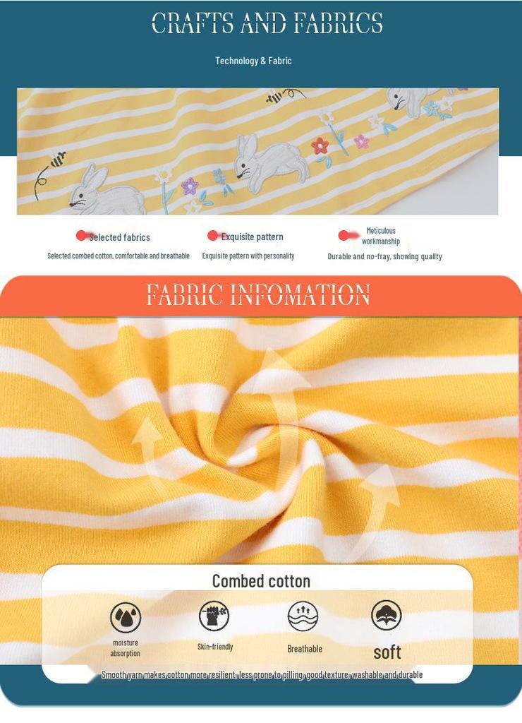 2026 Summer European & American Knit Embroidered Girls' Dresses