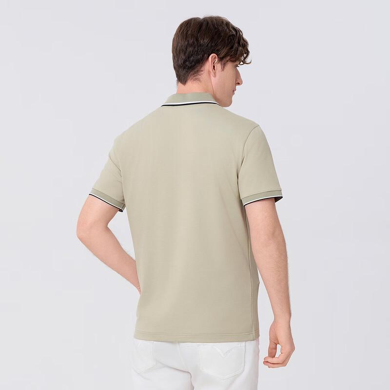 Goldlion Men's Short Sleeve Casual Polo Shirt