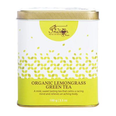 Limonlu yeşil çay (100 gram), Organik Limon Otu Yeşil Çay, Hint Çayı