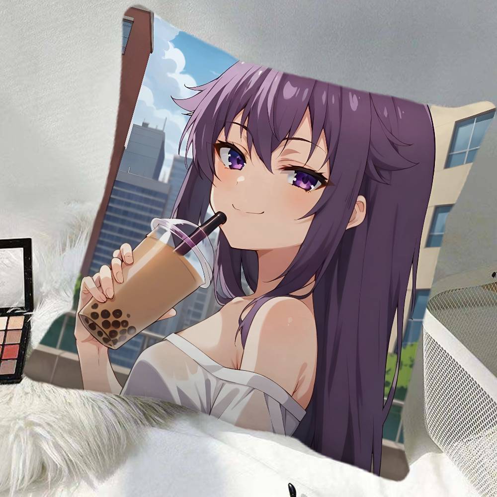 Anko Koshi Pillow Case Square Pillow Bedroom Sofa Leisure Comfort Cushion Car Home Decoration