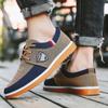 Herren Canvas Schuhe Sommer Atmungsaktive Freizeitschuhe für Männer Mode Lässige Sportschuhe Sehnensohle Verschleißfeste Laufschuhe