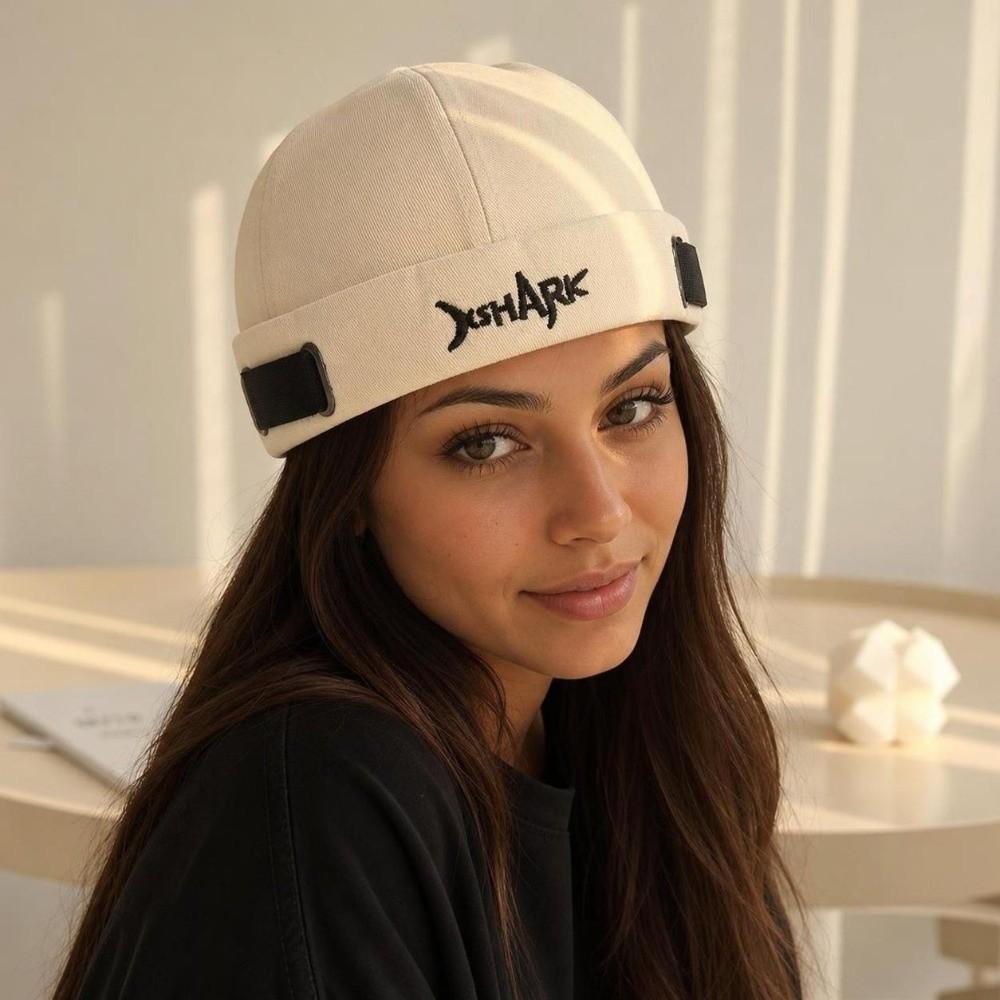 Cotton Docker Hat Adjustable Hip Hop Hat Vintage Landlord Hat  Women