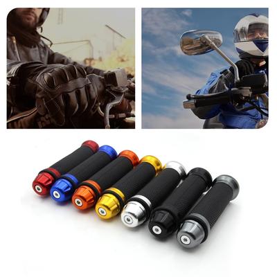 1 para 7/8'' antypoślizgowych uchwytów motocyklowych, ręcznych, uchwytów na kierownicę, gumowych uchwytów do rowerów górskich, uchwytów na kierownicę, uchwytów na kierownicę
