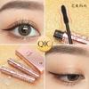 Color Broken Diamond Mascara, Waterproof, Natural Curl, Non-Smudging Peanut Silicone Brush Head Primer