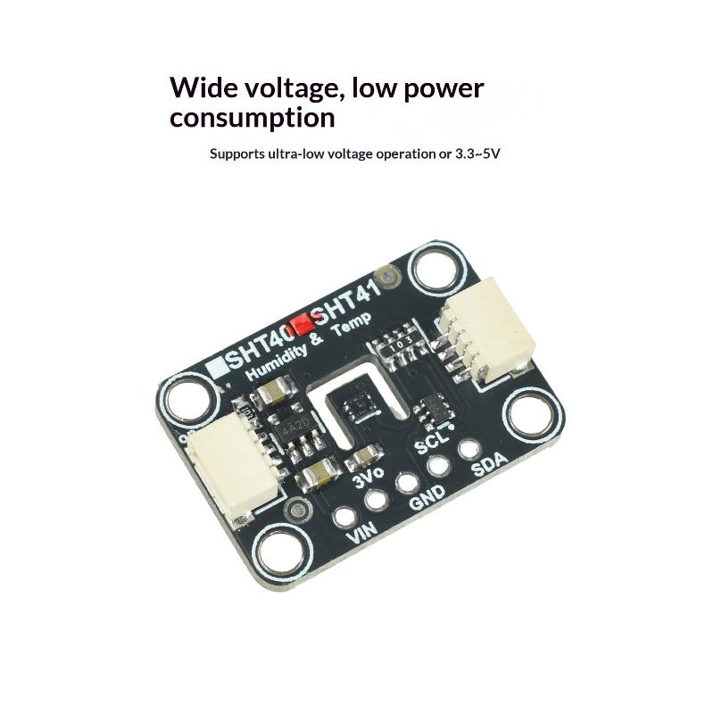 SHT45 Temperatur- und Feuchtigkeitssensor-Modul mit schneller Reaktion und STEMMAQT-Anschluss für Smart Home Luftqualitätsmonitor